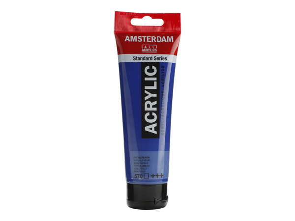 Amsterdam Standard 120ml 570 Phtalo Blue Kjell Nordhagen AS